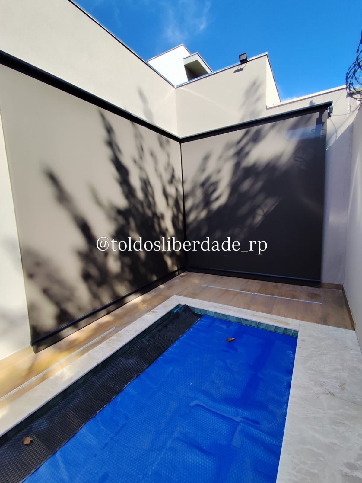Toldo Cortina Solar Screen